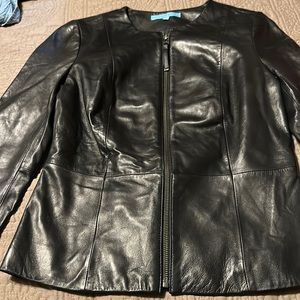 Antonio Melani Leather Jacket!
